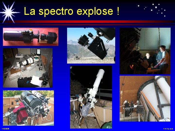 La spectro explose ! 11/2/2020 V. H. Desnoux 