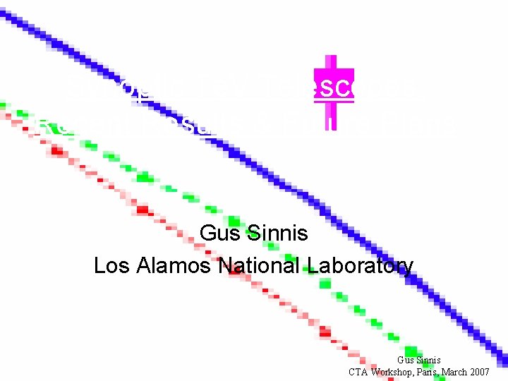 Synoptic Te. V Telescopes: Recent Results & Future Plans Gus Sinnis Los Alamos National