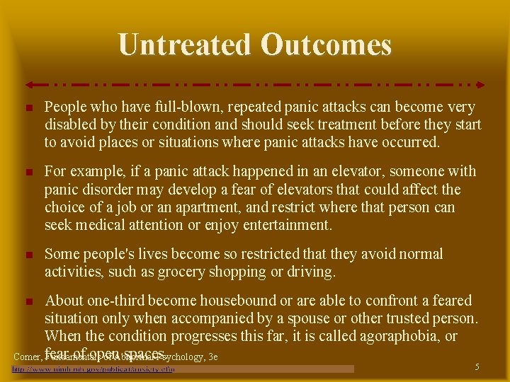 Untreated Outcomes People who have full-blown, repeated panic attacks can become very disabled by Untreated Outcomes People who have full-blown, repeated panic attacks can become very disabled by