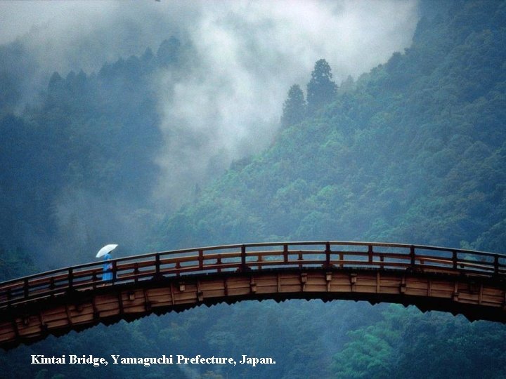 Kintai Bridge, Yamaguchi Prefecture, Japan. 