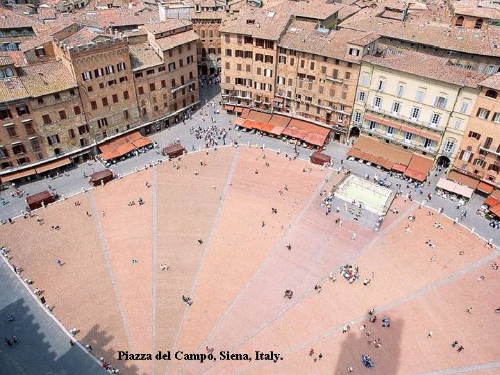 Piazza del Campo, Siena, Italy. 