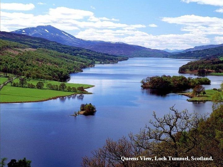 Queens View, Loch Tummel, Scotland. 