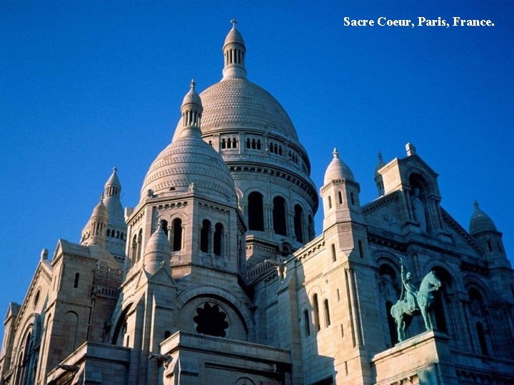 Sacre Coeur, Paris, France. 