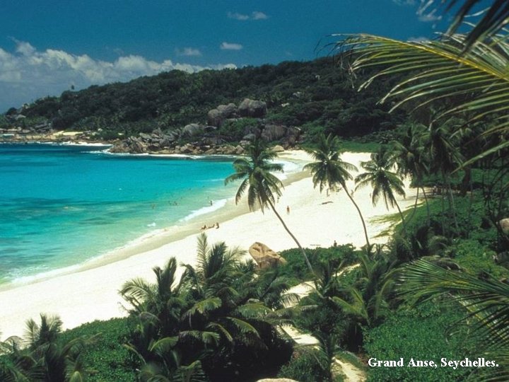 Grand Anse, Seychelles. 