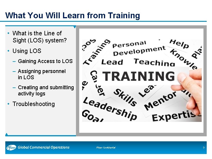 What You Will Learn from Training • What is the Line of Sight (LOS) What You Will Learn from Training • What is the Line of Sight (LOS)