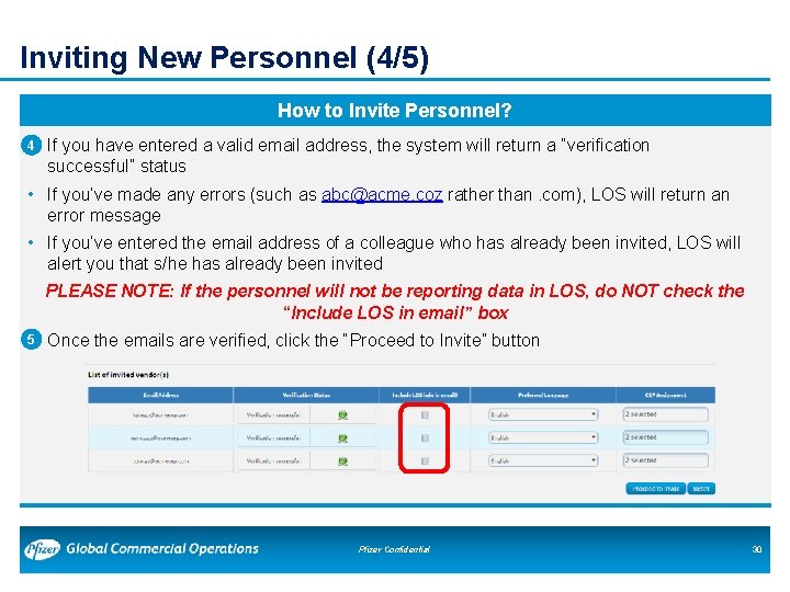 Inviting New Personnel (4/5) How to Invite Personnel? • 4 If you have entered Inviting New Personnel (4/5) How to Invite Personnel? • 4 If you have entered