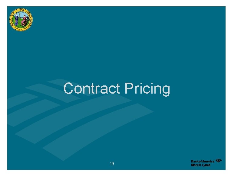 Contract Pricing 19 19 