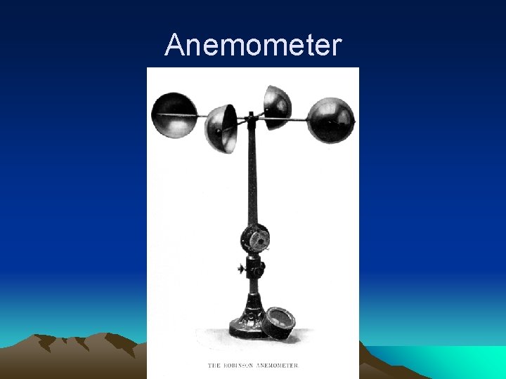 Anemometer 