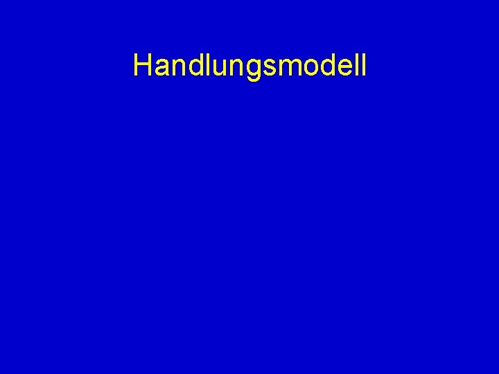 Handlungsmodell 