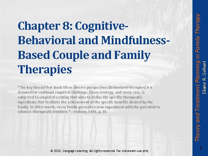 © 2016. Cengage Learning. All rights reserved. For classroom use only. Diane R. Gehart