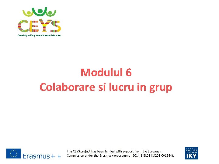 Modulul 6 Colaborare si lucru in grup 