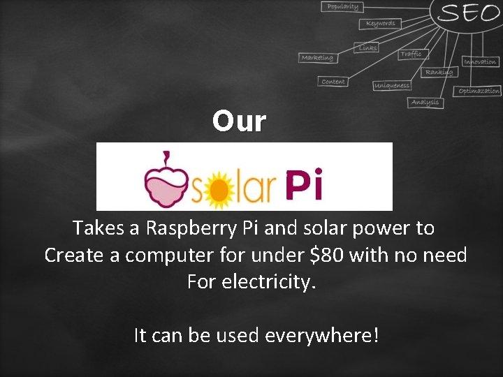 Our Takes a Raspberry Pi and solar power to Create a computer for under
