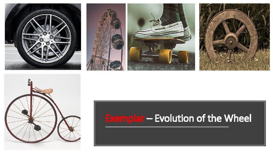 Exemplar – Evolution of the Wheel 