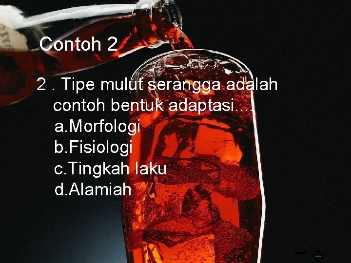 Contoh 2 mudah dan menyenangkan 2. Tipe mulut serangga adalah contoh bentuk adaptasi. .