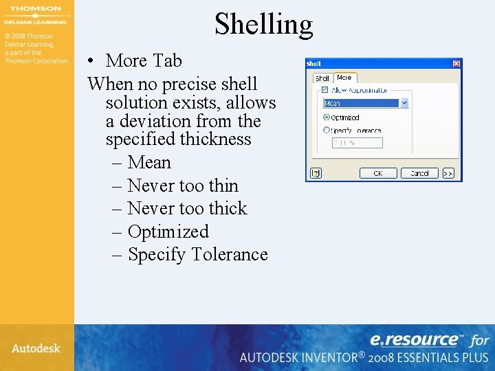 Chapter 4 Creating Placed Features Chapter 4 Objectives