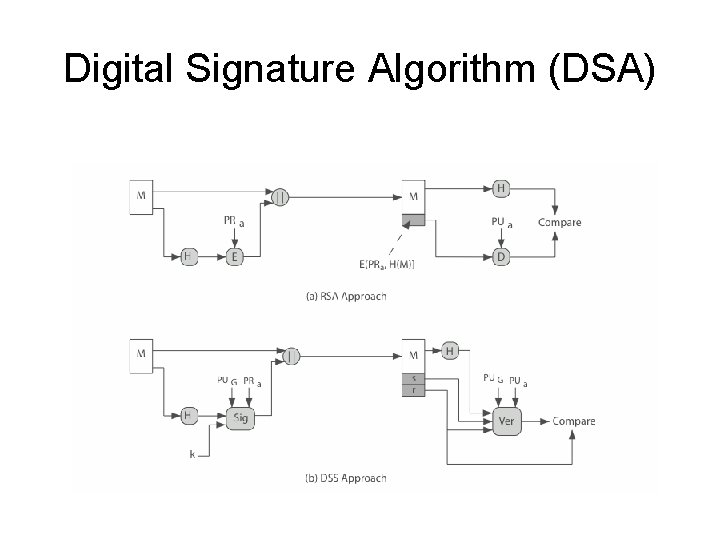 Digital Signature Algorithm (DSA) 