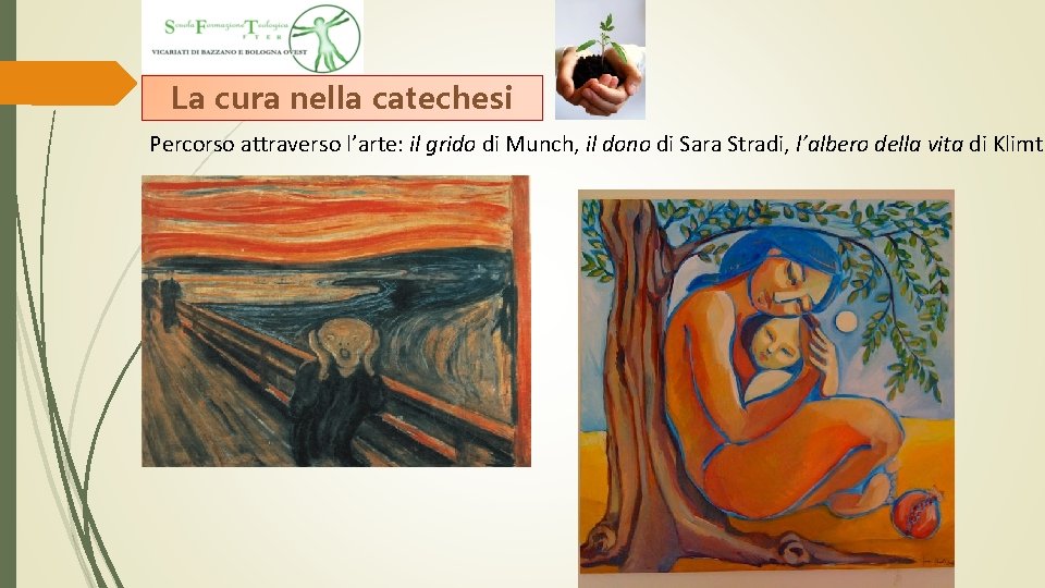La cura nella catechesi Percorso attraverso l’arte: il grido di Munch, il dono di La cura nella catechesi Percorso attraverso l’arte: il grido di Munch, il dono di
