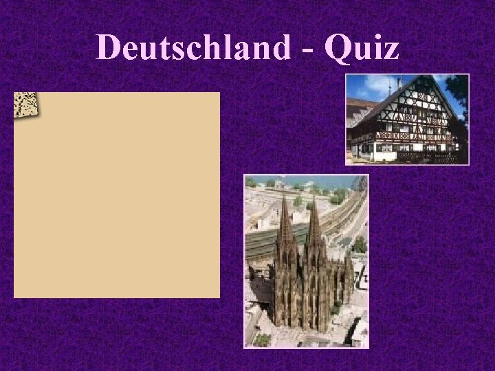 Deutschland - Quiz 