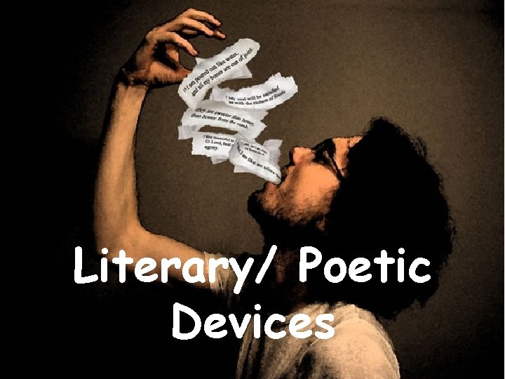 Literary/ Poetic Devices 