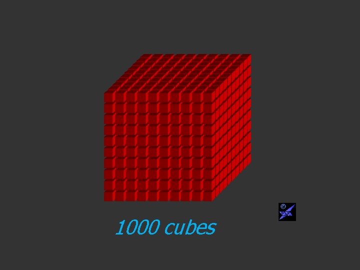 1000 cubes 