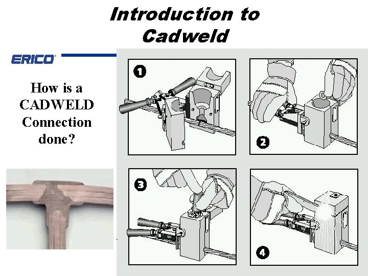 Introduction to Cadweld How is a CADWELD Connection done? 