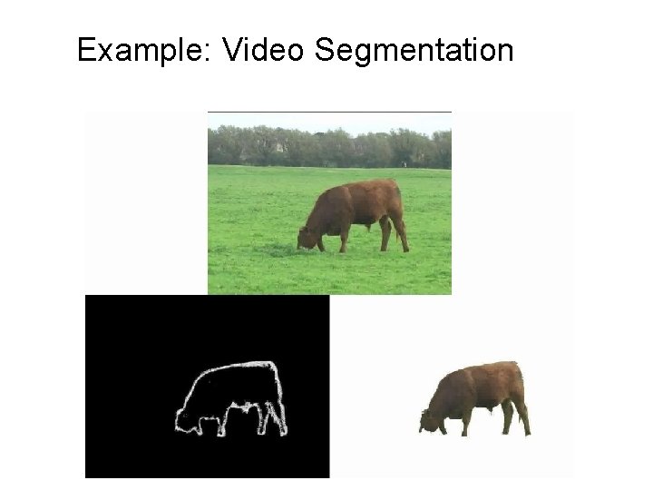 Example: Video Segmentation 