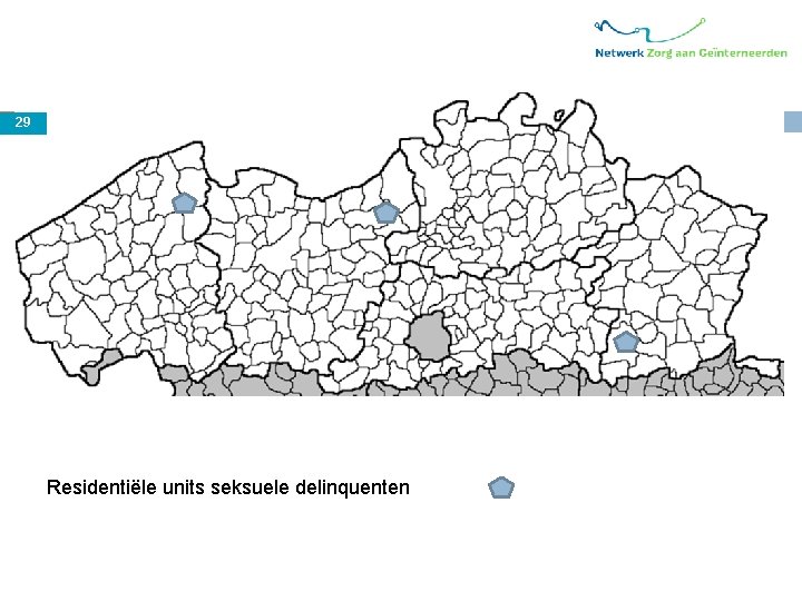 29 Residentiële units seksuele delinquenten 