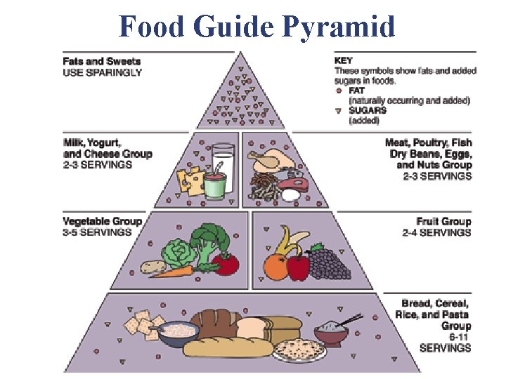 Food Guide Pyramid Food Guide Pyramid