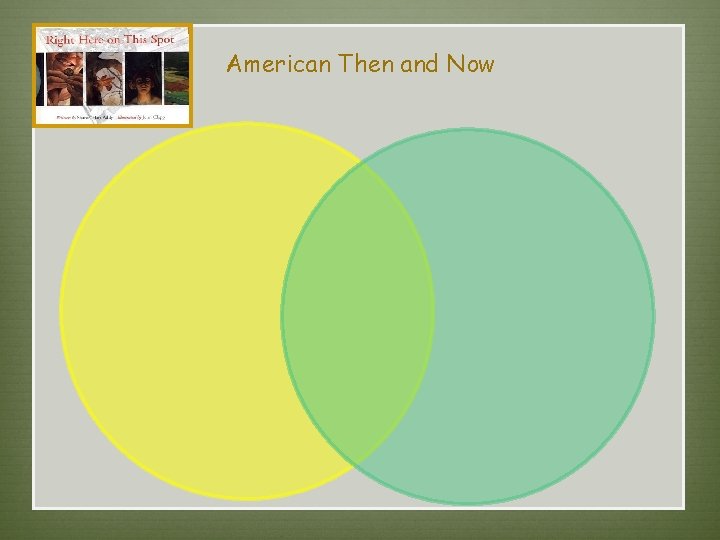 American Then and Now 