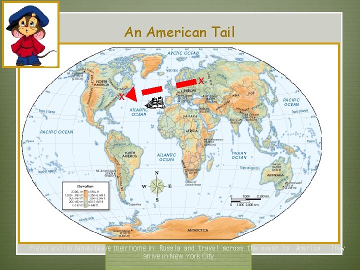 An American Tail x x Fievel and his family leave their home in  Russia