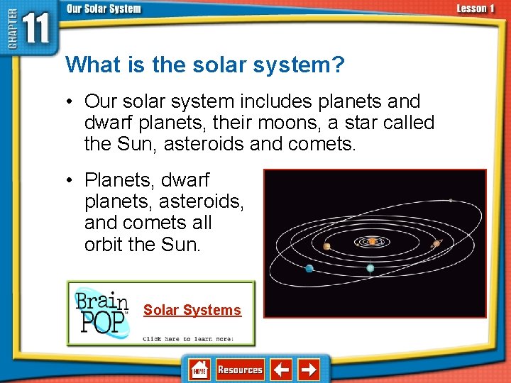 11. 1 Structure of the Solar System What is the solar system? • Our 11. 1 Structure of the Solar System What is the solar system? • Our