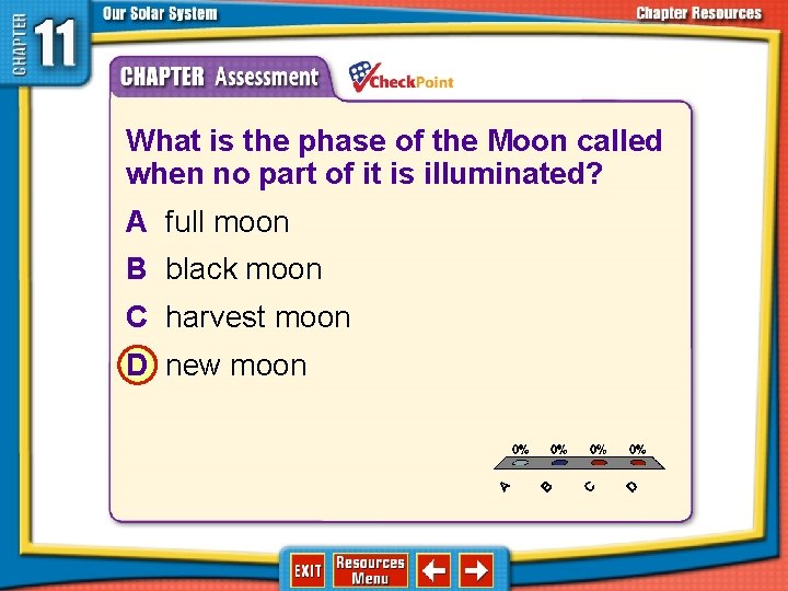 1. 2. 3. 4. A B C D What is the phase of the 1. 2. 3. 4. A B C D What is the phase of the