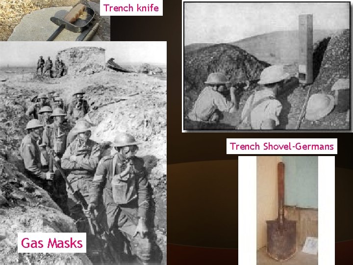 Trench knife Trench Shovel-Germans Gas Masks 