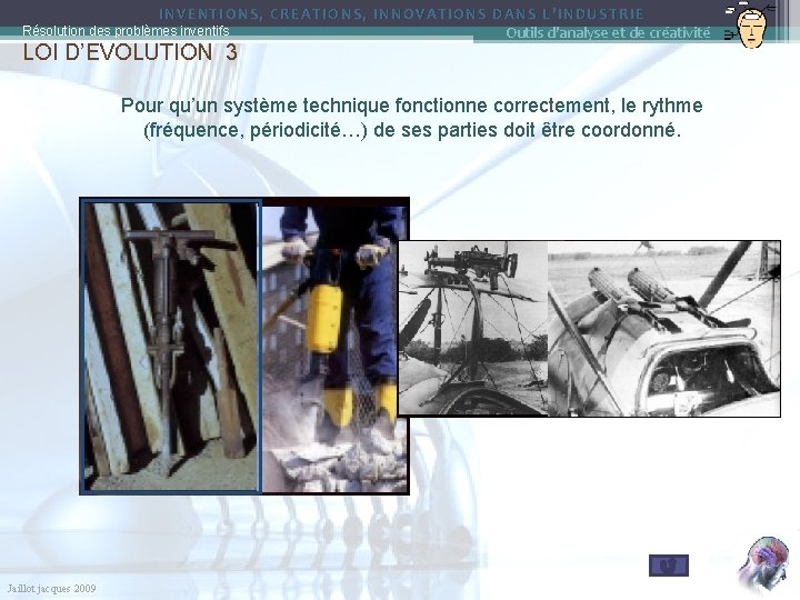 INVENTIONS, CREATIONS, INNOVATIONS DANS L’INDUSTRIE Résolution des problèmes inventifs Outils d'analyse et de créativité