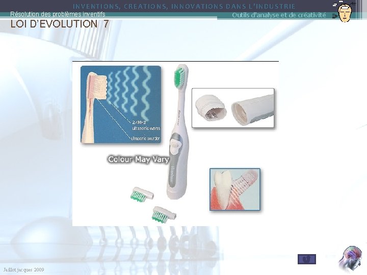 INVENTIONS, CREATIONS, INNOVATIONS DANS L’INDUSTRIE Résolution des problèmes inventifs Outils d'analyse et de créativité