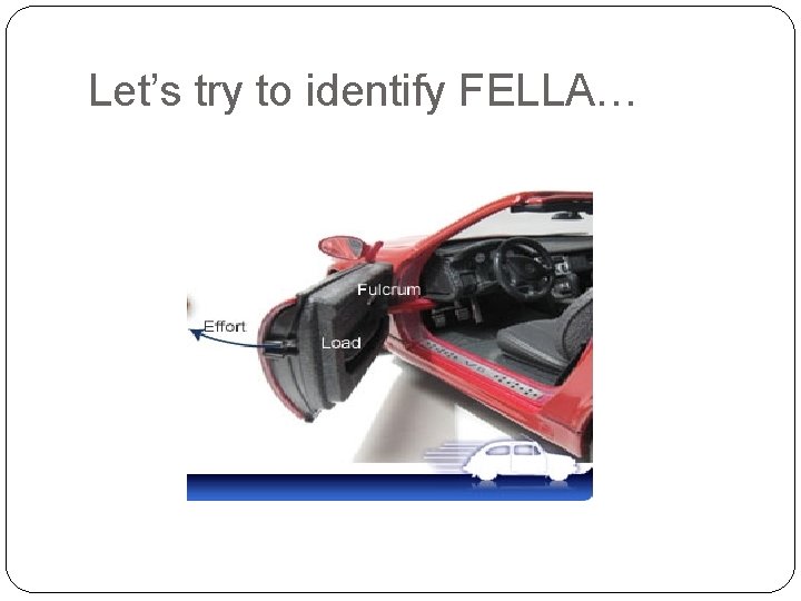 Let’s try to identify FELLA… Let’s try to identify FELLA…