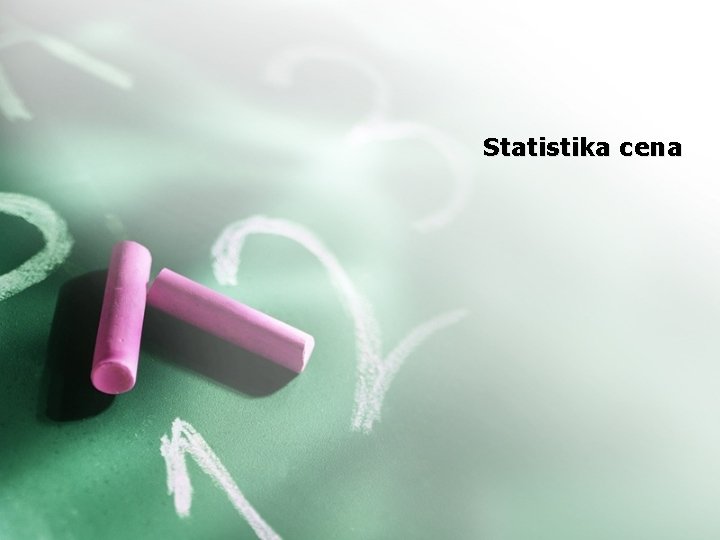 Statistika cena 