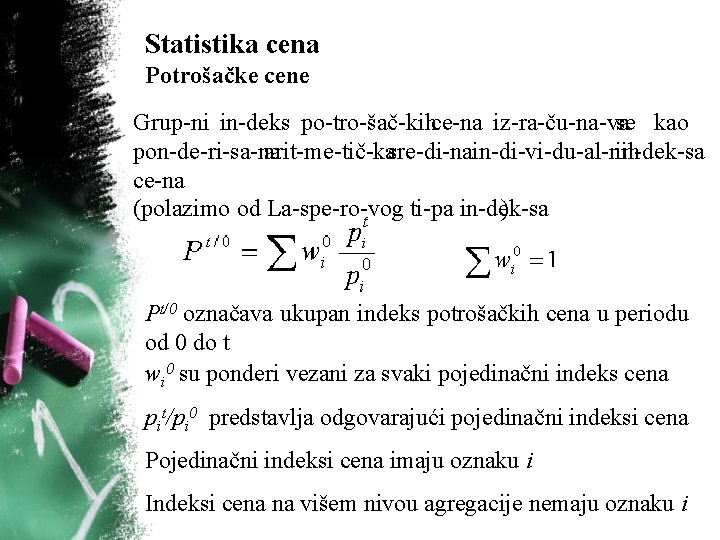 Statistika cena Potrošačke cene Grup ni in deks po tro šač kihce na iz