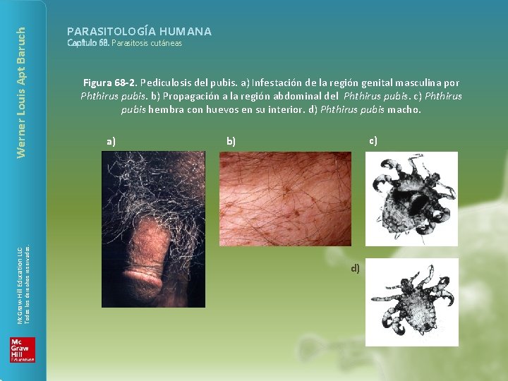 Werner Louis Apt Baruch Todos los derechos reservados. Mc. Graw-Hill Education LLC PARASITOLOGÍA HUMANA