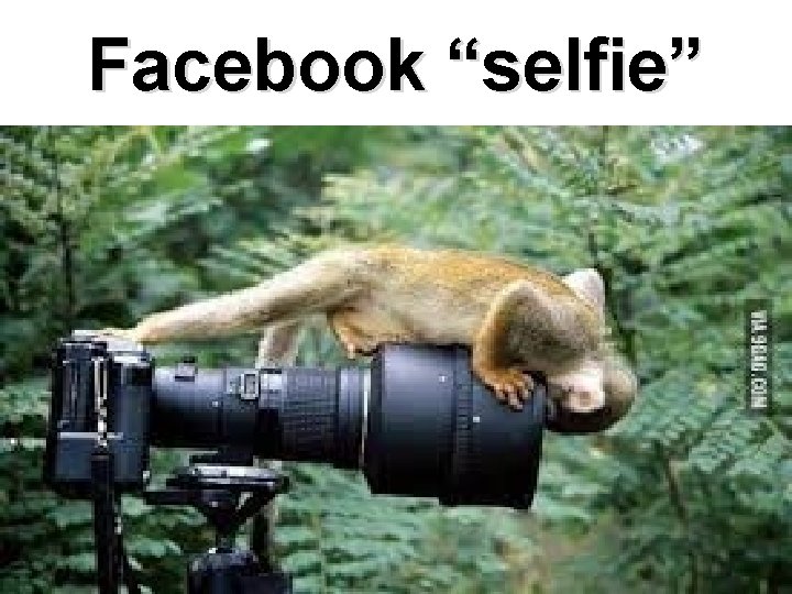 Facebook “selfie” 