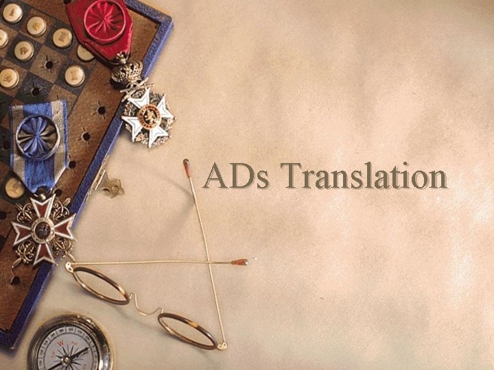 ADs Translation 