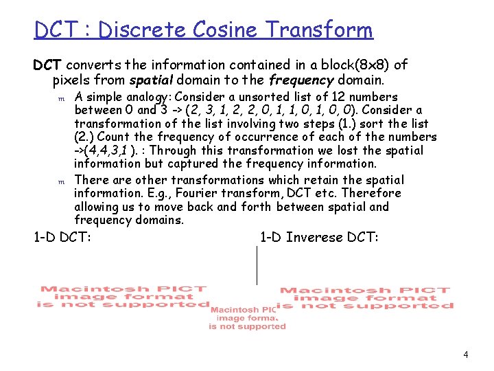 Image Compression JPEG Multimedia Systems Module 4 Lesson