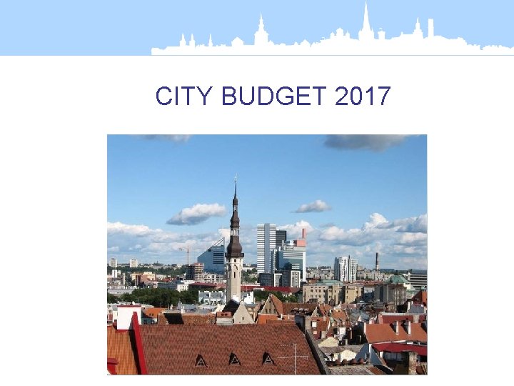 CITY BUDGET 2017 