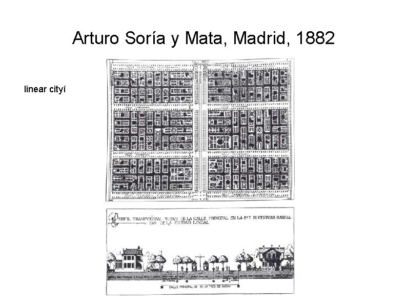 Arturo Soría y Mata, Madrid, 1882 linear cityí 