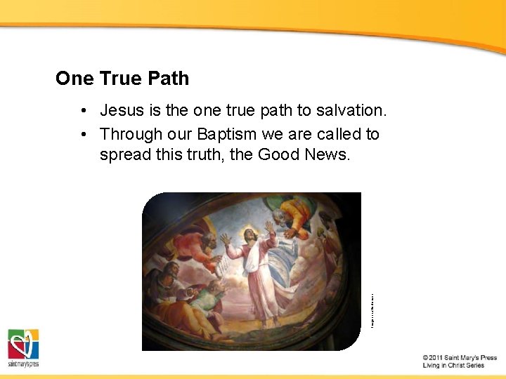 One True Path Image in public domain • Jesus is the one true path