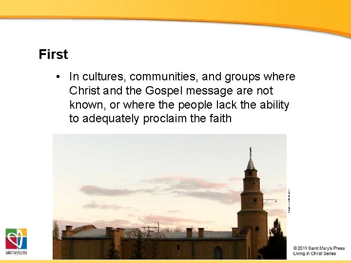 First Image in public domain • In cultures, communities, and groups where Christ and