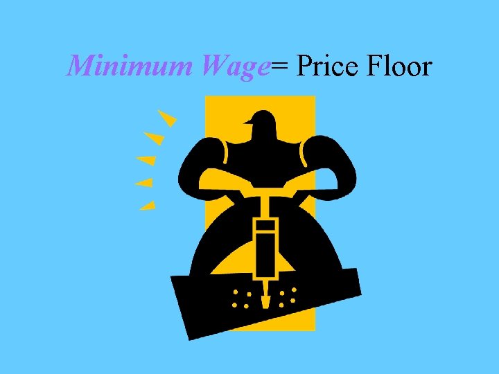 Minimum Wage= Price Floor 