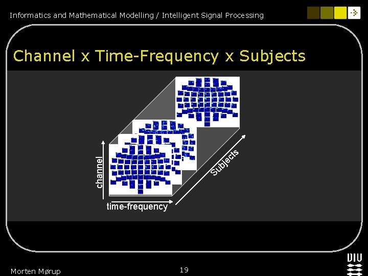 Informatics and Mathematical Modelling / Intelligent Signal Processing channel Channel x Time-Frequency x Subjects