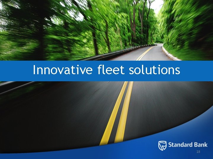 Innovative fleet solutions 18 