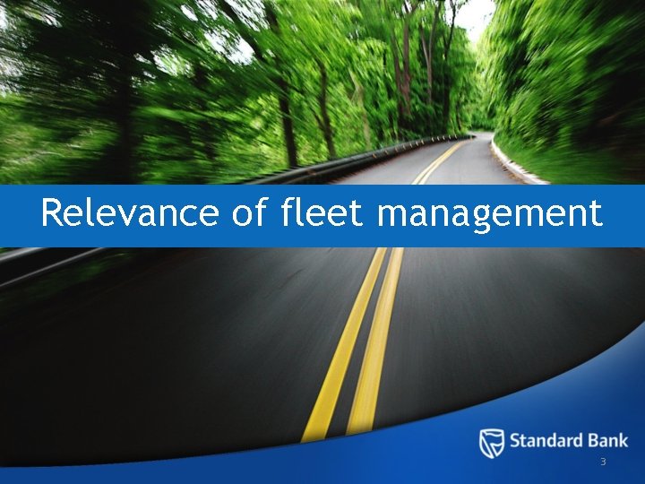 Relevance of fleet management 3 